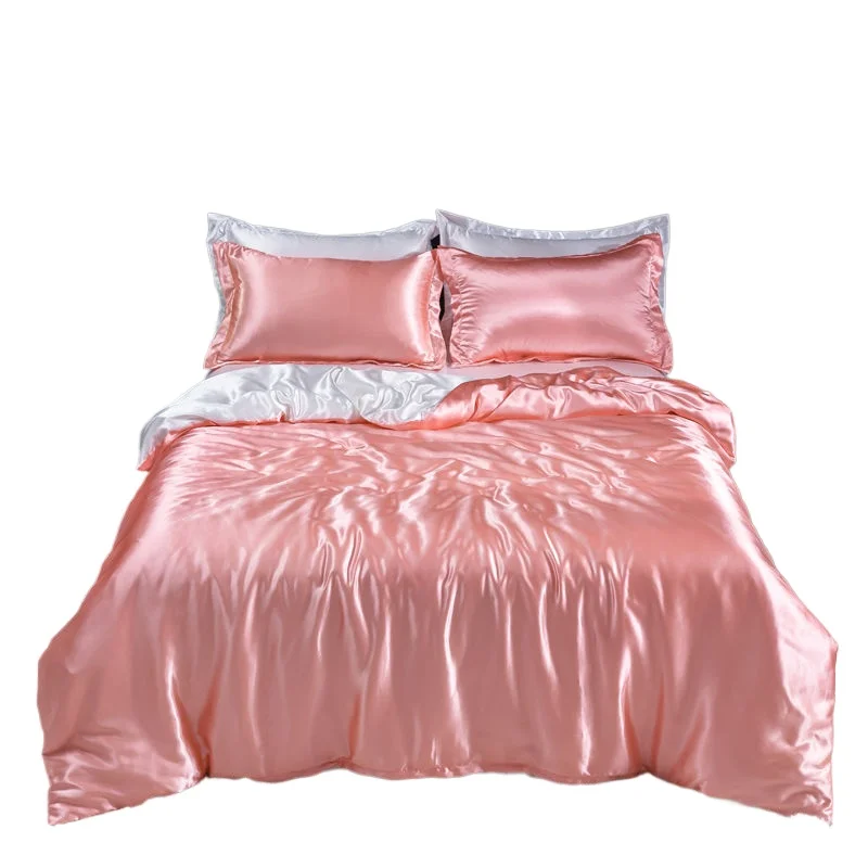 Silk Pillowcase Set - الشمال الحرير طقم سرير مع غطاء