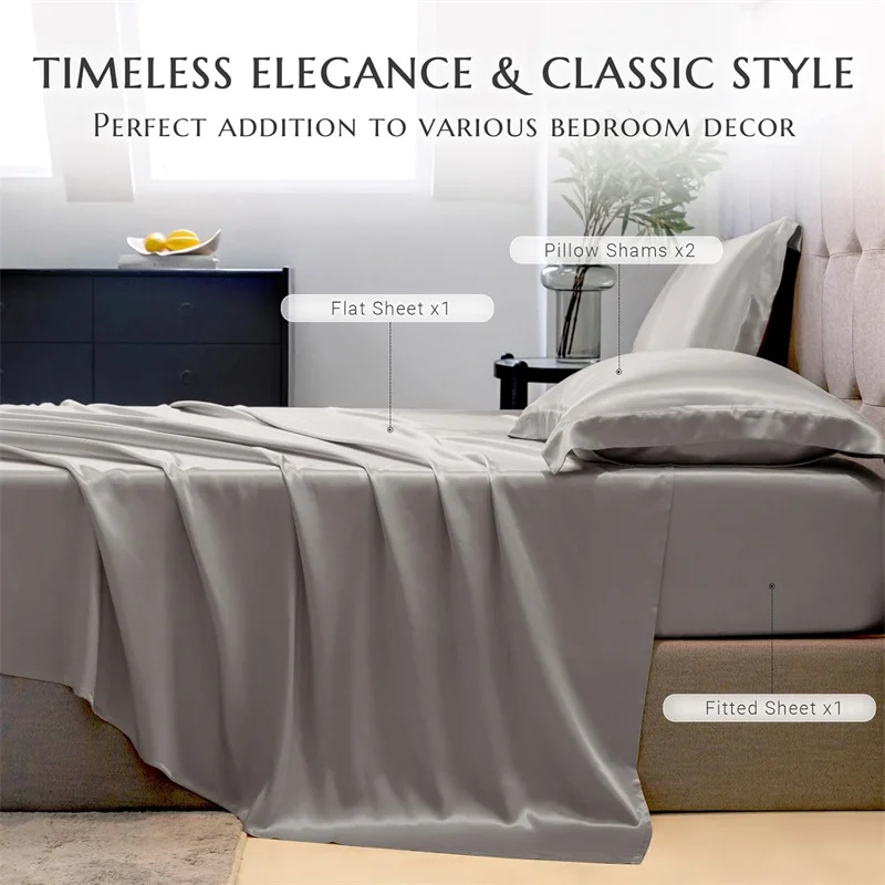 طقم أغطية سرير من حرير التوت 1 - مراجعة Silk Pillowcase Set وسعره