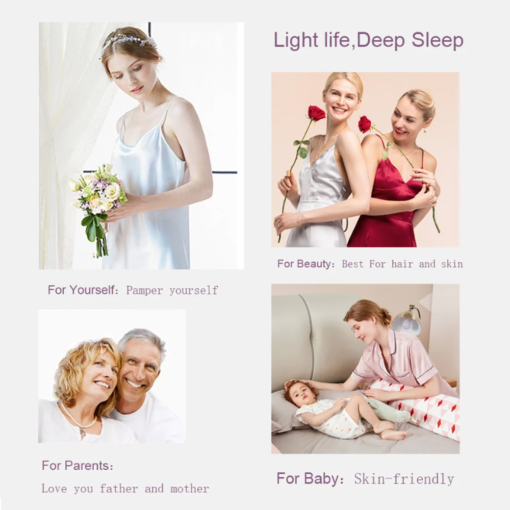 طقم أغطية سرير فاخر من الحرير  - مراجعة Silk Pillowcase Set وسعره