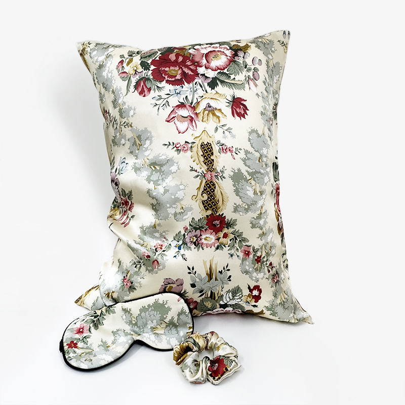 سستة المخدة 1 قطعة مع قناع الن - مراجعة Silk Pillowcase Set وسعره